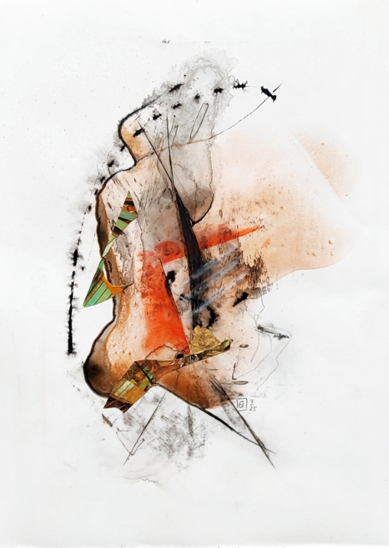 20x30, acryl auf steinpapier